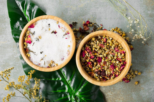 Mineral-Rich Herbal Bath Soak